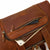 Bridgeport Dark Brown Leather 16" Overnighter Bag