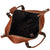 Edison Leather Travel bag - Chestnut
