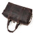 Edison Leather Travel bag - Dark Brown
