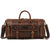 Ellwood Vintage Brown Leather Travel Bag
