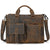Franklin Vintage Leather Messenger Bag
