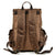 Frontier Waxed Canvas & Leather Backpack