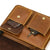 Linton Chestnut Leather Shoulder Bag