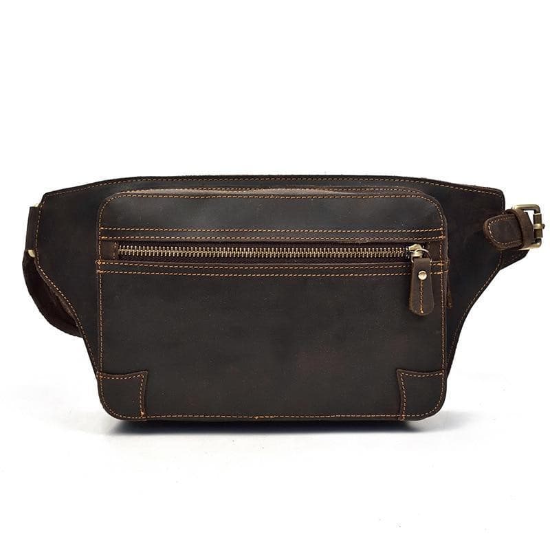 Nova Crazy Horse Leather Waist Bag – Chilco Leather