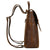 Palmer Vintage Brown Leather Backpack