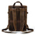 Pearson Camel Leather Backpack