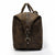 Rowland Dark Brown Leather Duffle Travel Bag