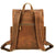 Rutherford Chestnut Leather Backpack