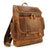 Rutherford Chestnut Leather Backpack