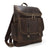 Rutherford Leather Backpack - Dark Brown